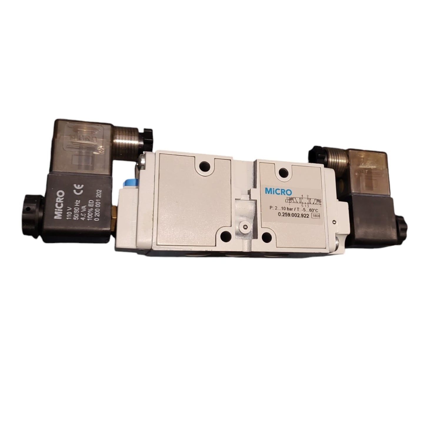 Micro 5/3 G1/4´´ electroválvula neumática