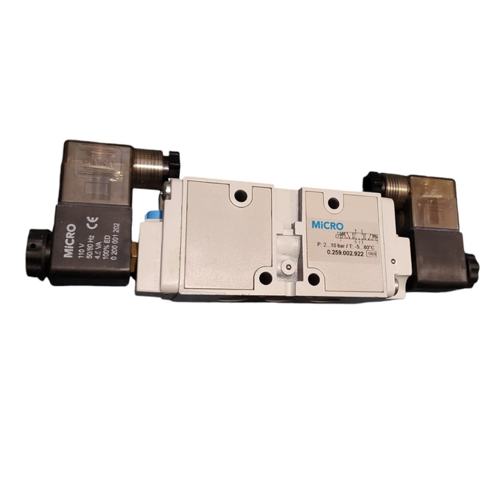 Micro 5/3 G1/4´´ electroválvula neumática