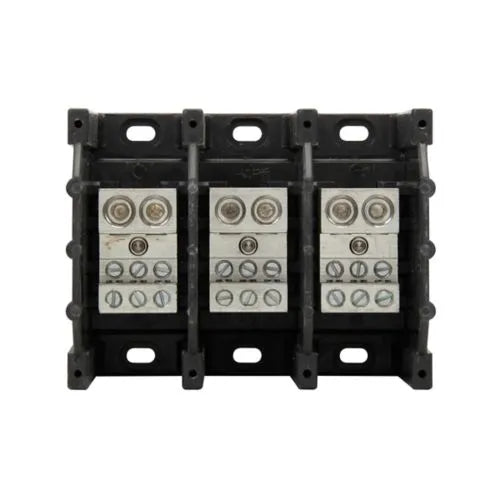 Bloque de distribución 3 polos 350A 600VCD/CA SCCR 10kA Termoplástico moldead