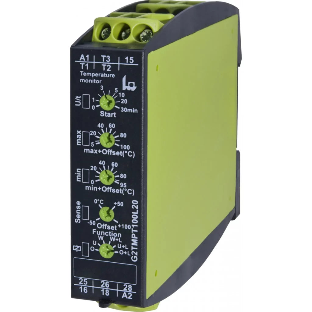 T2390904 G2TMPT100L20 Monitor de temperatura -50~+200°C PT100 2CO