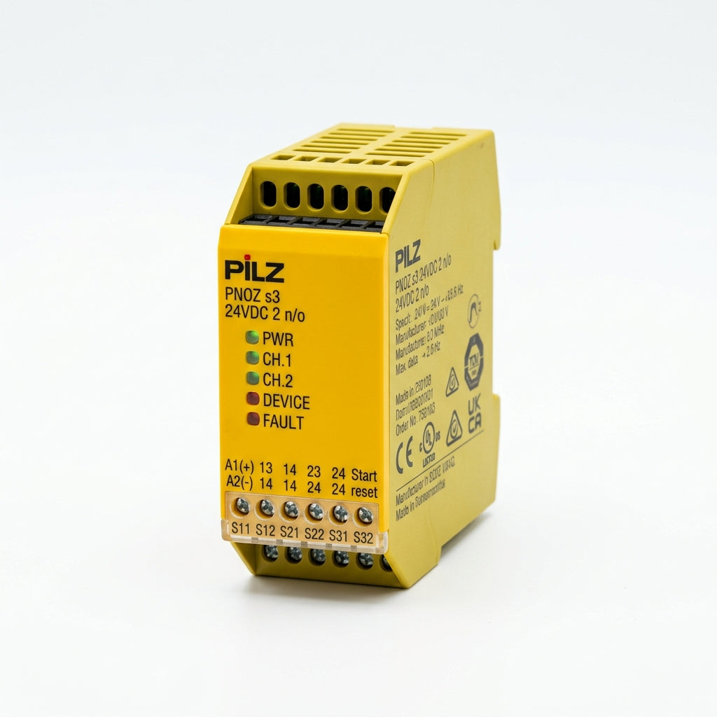 PILZ PNOZ s3 24VDC 2 n/o