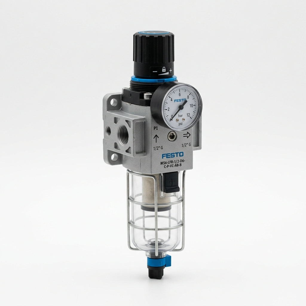 FESTO MS6-LFR-1/2-D6-C-P-VC-A8-B