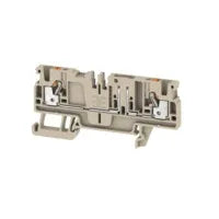 ADT 2.5 2C W/O DTLV Clema secc 2-conex s/separador 2.5mm² 28-12AWG 20A 500VCA Be