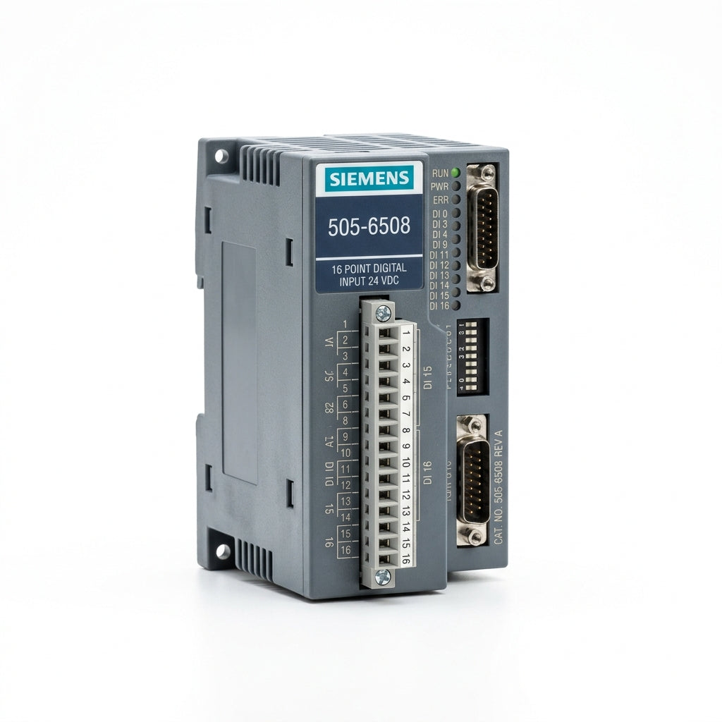SIEMENS 505-6508 RACK DE MONTAJE DE 8 RANURAS