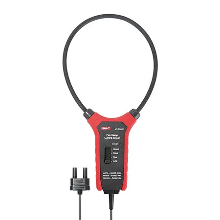 Sensor corriente flexible Rogowski 30A a 3000A AC salida 1mV-10mV/A 3V IP54