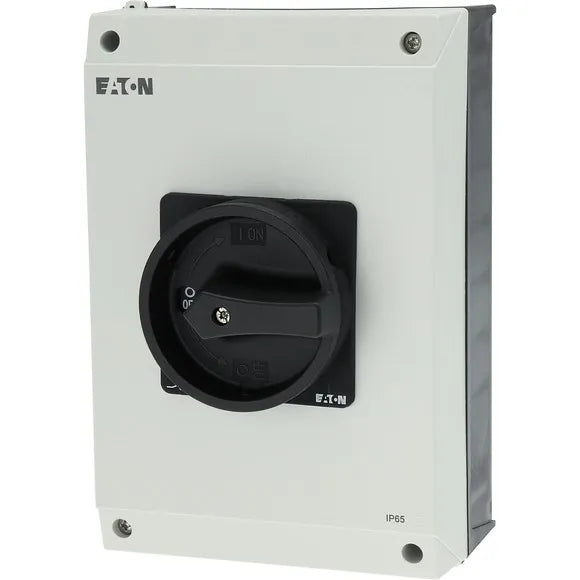 P3-63/I4/SVB-SW Interruptor principal Maneta negra 3P 63A con caja IP65.
