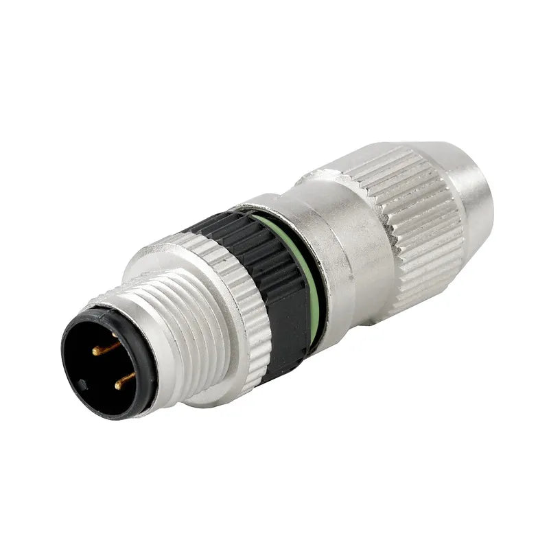 SAIS-4-IDC-M12 SMALL Conector macho recto M12 4P Codigo A Conexión IDC IP67