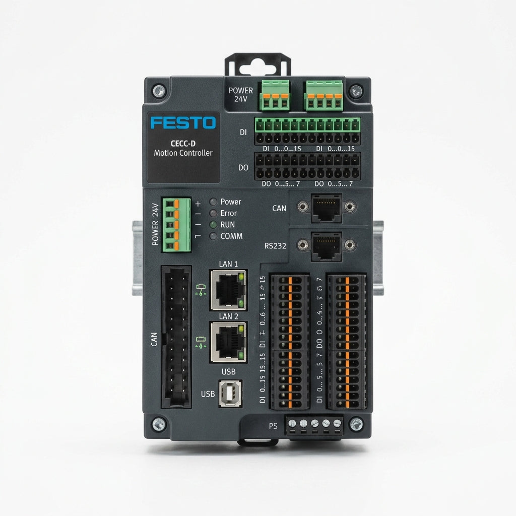FESTO CECC-D CONTROLADOR COMPACTO PROGRAMABLE CON DETALLE