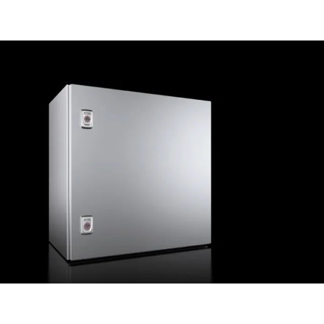 AX Gabinete mural de acero inoxidable AISI304 1P 500Hx500Wx300Dmm IP66 NEMA 4X