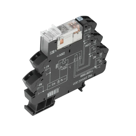TRZ 120VUC 2CO Interfaz relé RSS + Base 12.8mm 120VUC 2CO 2NA2NC 6A 250V