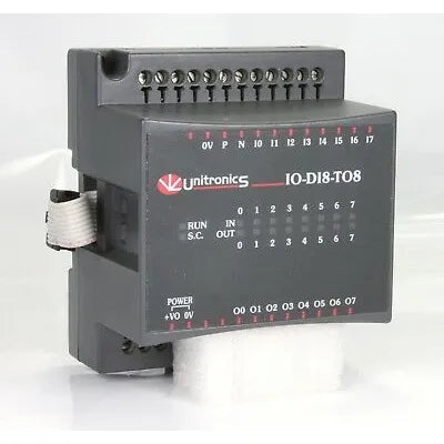 Vision™ Módulo I/O de expansión 8DI (PNP/NPN,1xHSC) 8DO (PNP) 24VCD