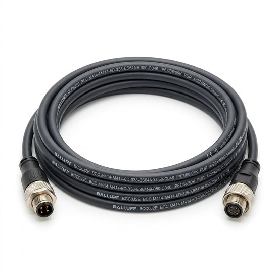 BALLUFF BCC0J2E BCC M414-M414-6D-338-ES64N9-050-C046 Cable de conexión
