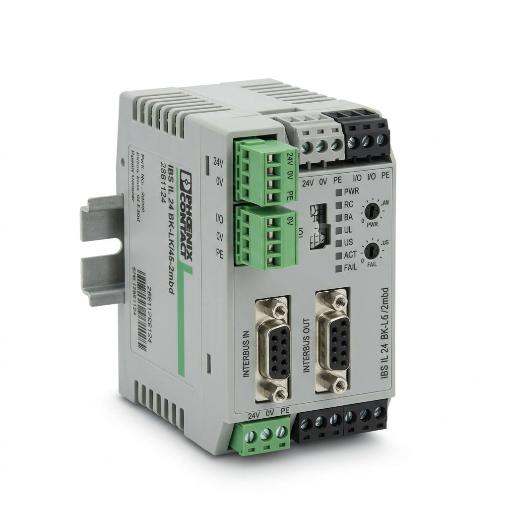 Phoenix Contact IBS IL 24 BK-LK/45-2mbd  /2861124 Acoplador de bus