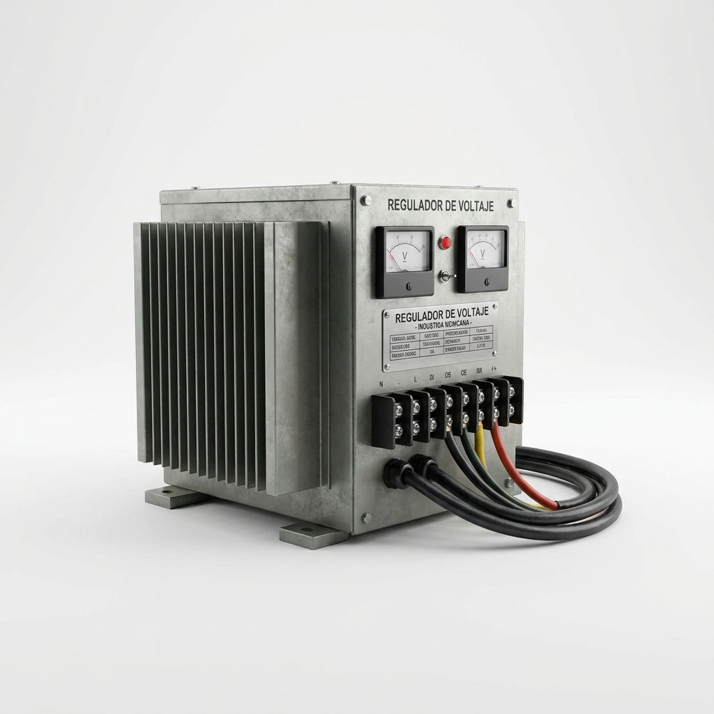 BIND REGULADOR DE VOLTAJE 10 KVA 440 VCA GG-MTX-10K-440 ELECTRONICS