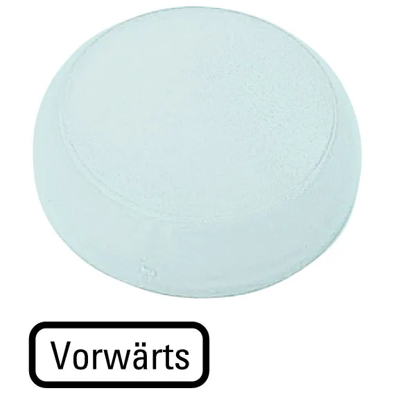 M22-XL-W-D15 RMQ-Titan Lente para luz piloto Diseño-Plano color Blanco -VORWÄRTS
