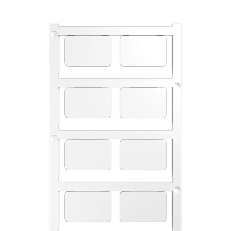 SM 27/18 MC NE WS Etiqueta para equipos sin rotulación 18Hx27Wmm Blanca 16Pz