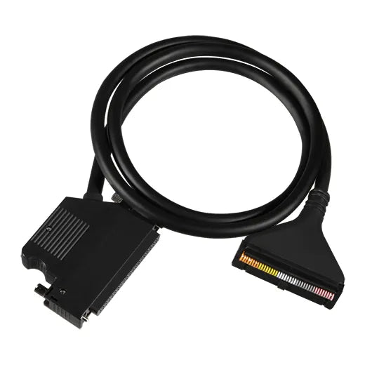 CO40-FP030-L Cable I/O con conector macho izquierdo Fujitsu 40P 40 hilos 3mt