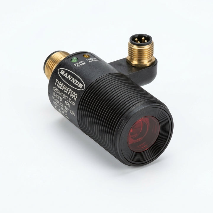 BANNER T18SP6FF50Q sensor fotoeléctrico