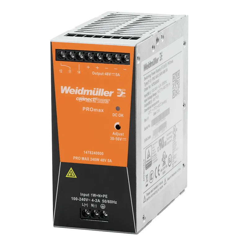 PROmax Fuente de alimentación monofásica 100-240VCA Output 240W 24V CD 10A