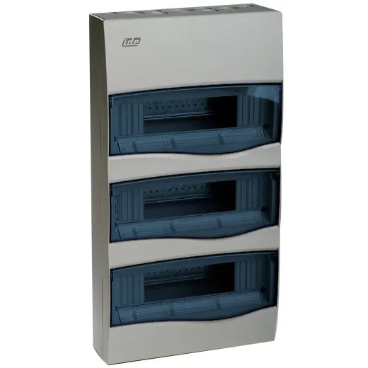 25800 Caja de distribución Sobreponer 36M 497Hx264Wx99Dmm IP40 V/Transparente