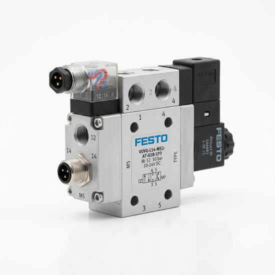 Festo VUVG-L14-M52-AT-G18-1P3 Electroválvula