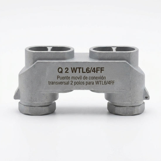 Q 2 WTL6/4FF Puente movil de conexión transversal 2 polos para WTL6/4FF de mm²