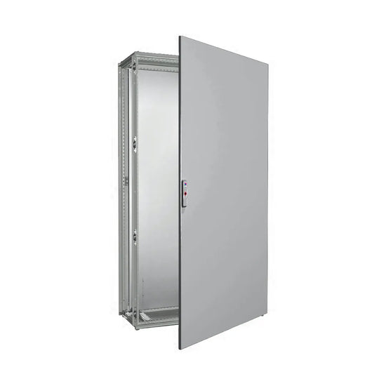 VX25 Armario de chapa de acero 1800Hx1000Wx400Dmm 1 Puerta IP55 NEMA 12 RAL7035