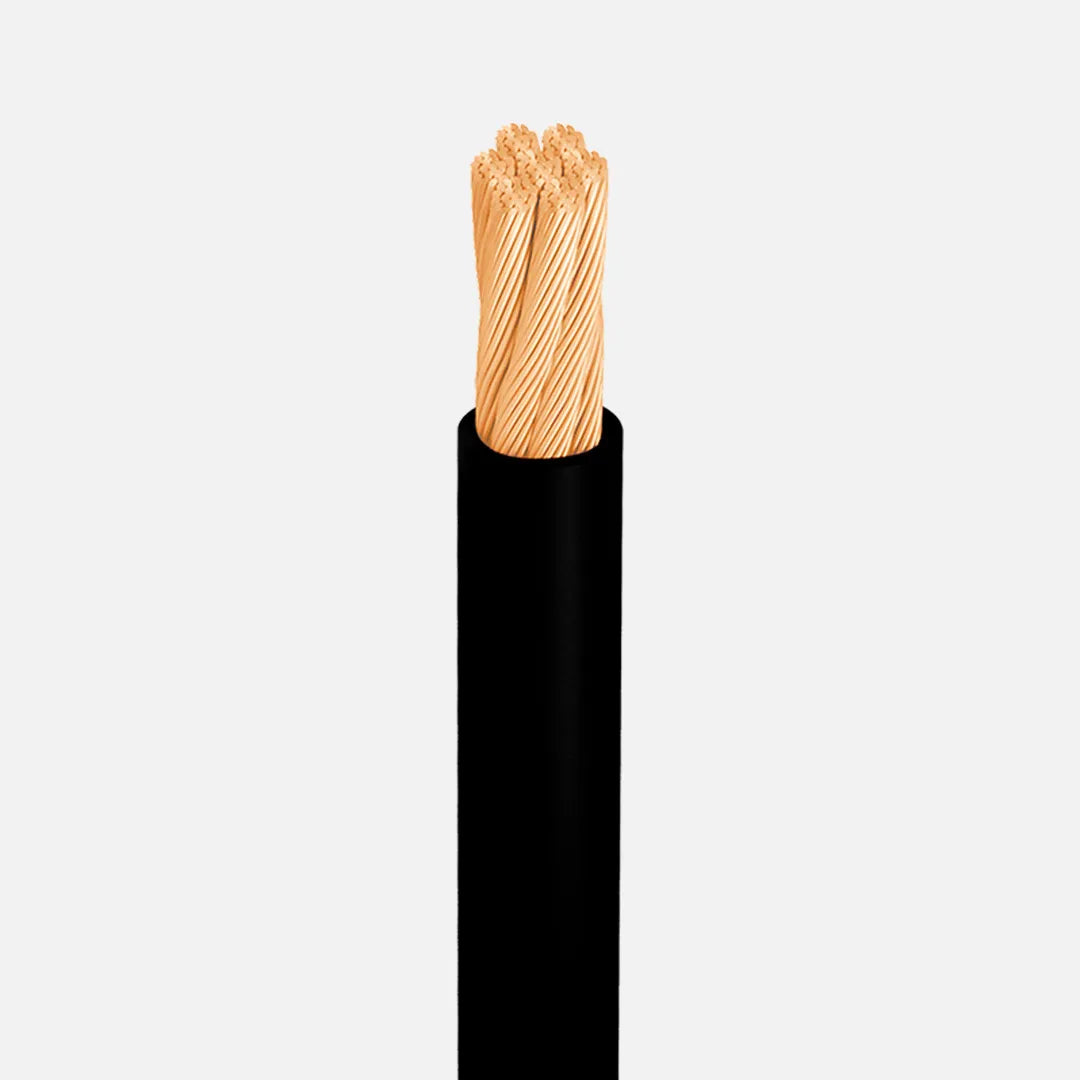CABLE PORTAELECTRODO CAL. 2 AWG NEGRO