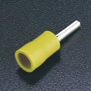 Terminal tipo punta aislada 4-6mm² 12-10AWG 100pz Amarillo