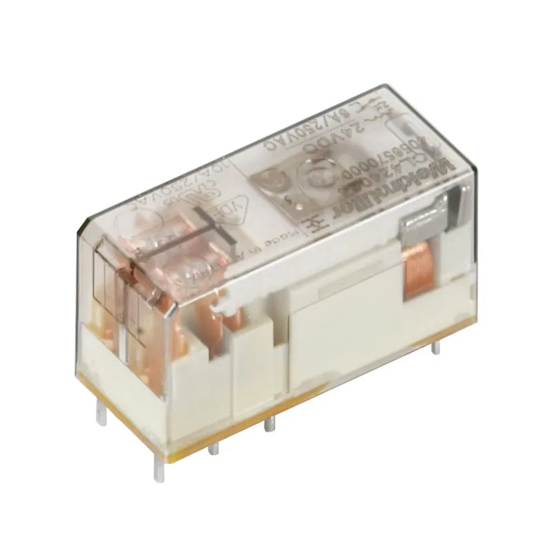RT314024 Mini Relé industrial 5 pines 24VCD 1CO 1NA1NC AgNi 10A 250V