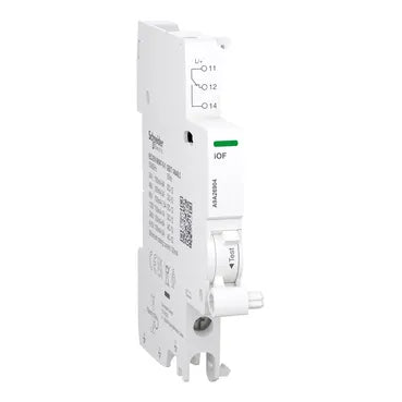 Acti9 iOF Contacto auxiliar 1 C/O 100mA-6A 24-415VCA 24-130VCC montaje DIN IP20