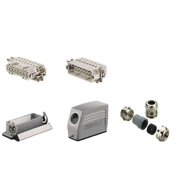 HDC-KIT-HA 16.120 KIT RockStar Salida lateral 16P+PE 16A 250V Grupo5 PG16