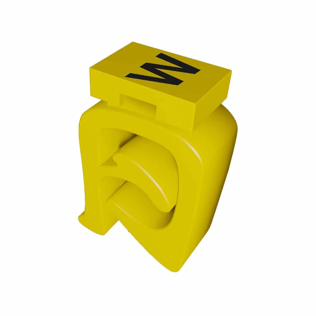 M-FIX O 2.3 W Señalizador abierto de cable 12-8AWG -W- Amarillo 250Pz