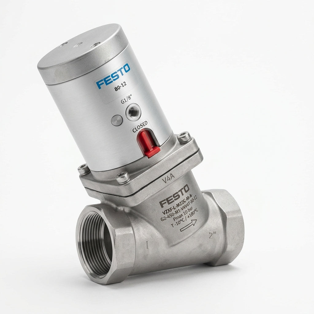 FESTO VZXF-L-M22C-M-A-G2-450-M1-V4V4T-80-12
