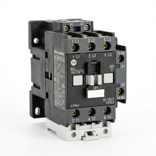 Allen Bradley 100-c16e*10 Ser B contactor trifásico CON DETALLE