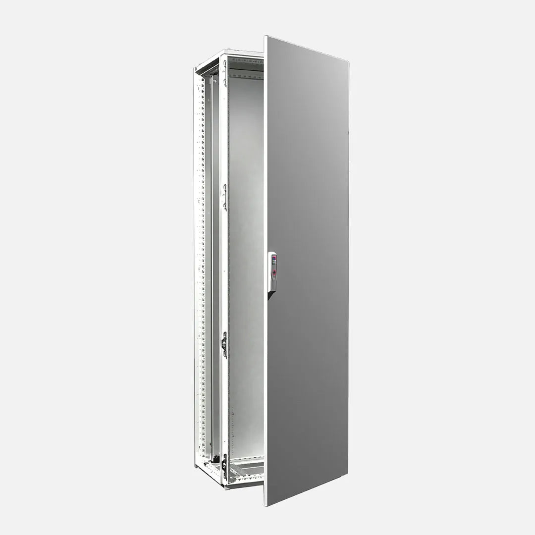 VX25 Armario de chapa de acero 1800Hx600Wx400Dmm 1 Puerta IP55 NEMA 12 RAL7035