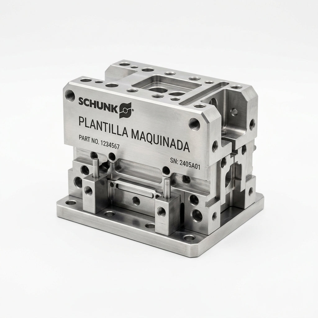 SCHUNK PLANTILLA MAQUINADA