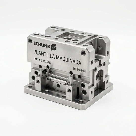 SCHUNK PLANTILLA MAQUINADA