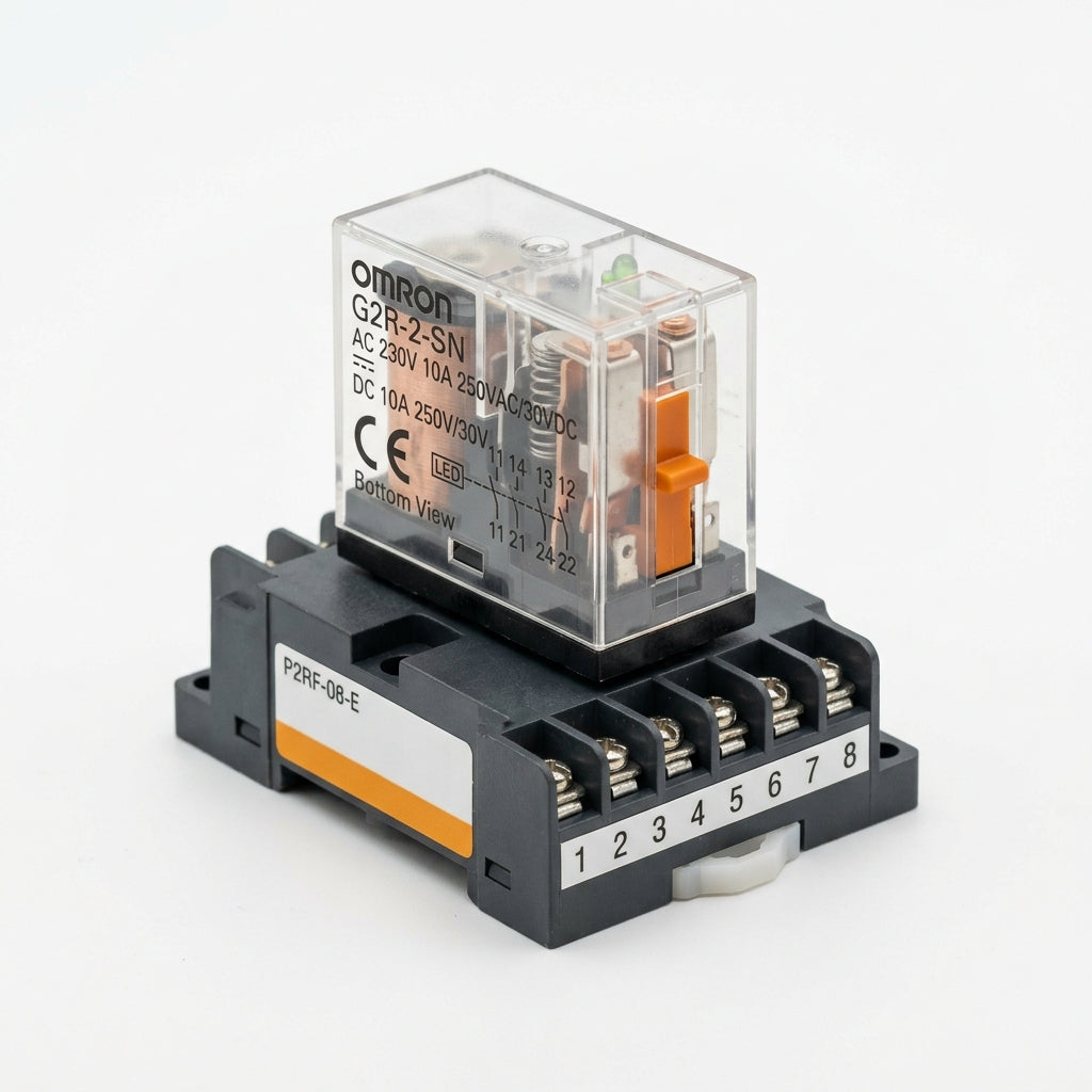 Omron G2r-2-sn+p2rf-08-e Módulo De Conmutación