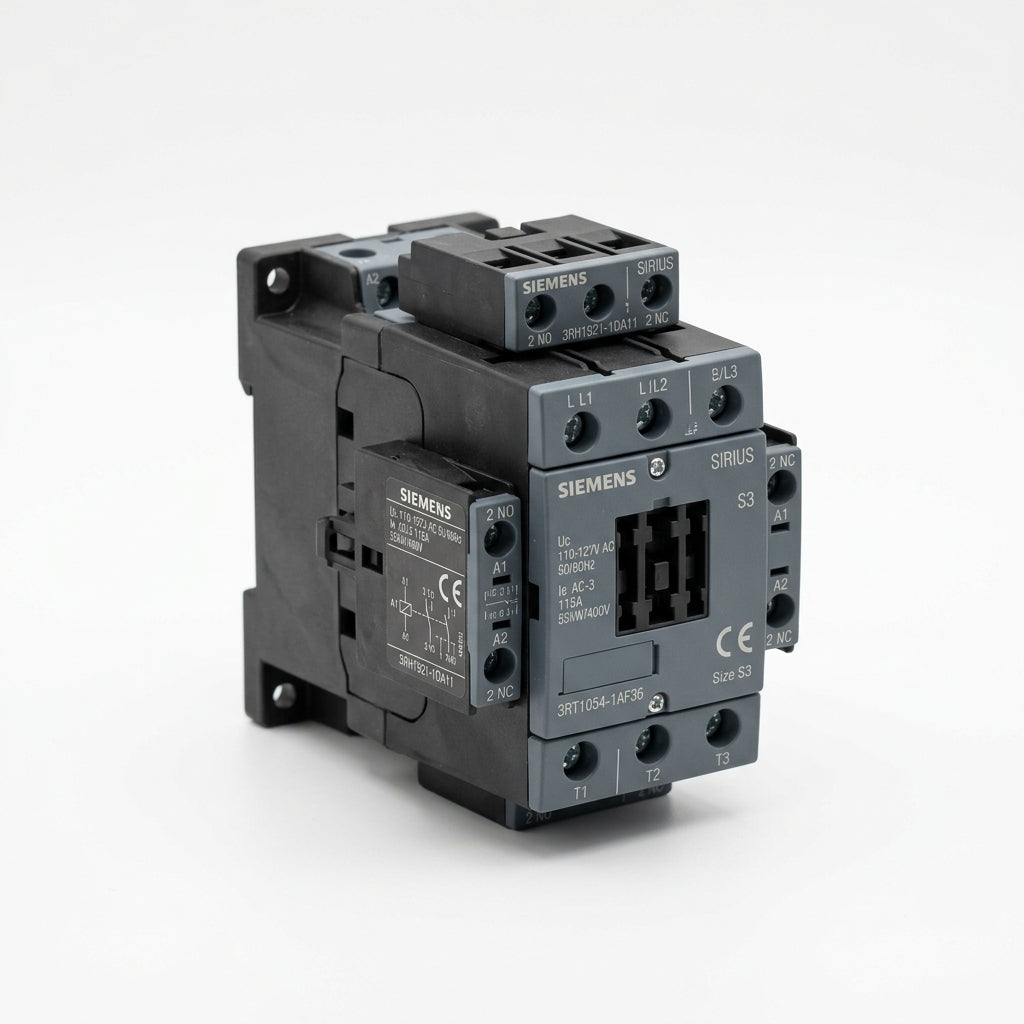 Siemens 3rt1054-1af36 + 3rh1921-1da11 (x2) SIRIUS