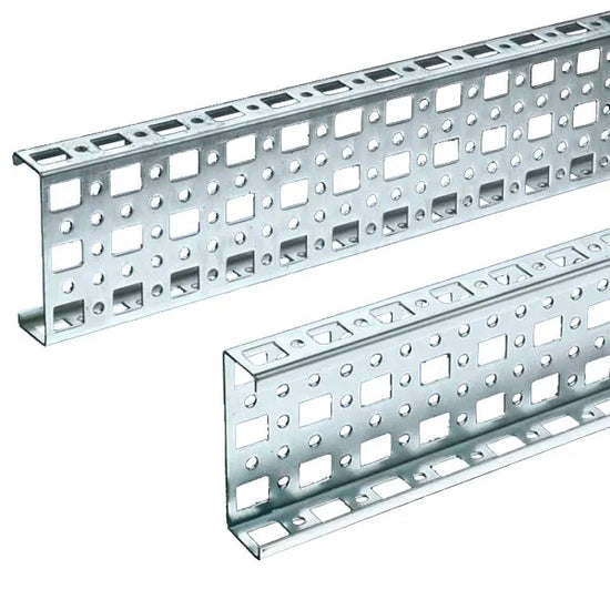 SZ Chasis de montaje PS 23x73mm 295Lmm para 400H/W/Dmm chapa de acero 4 piezas