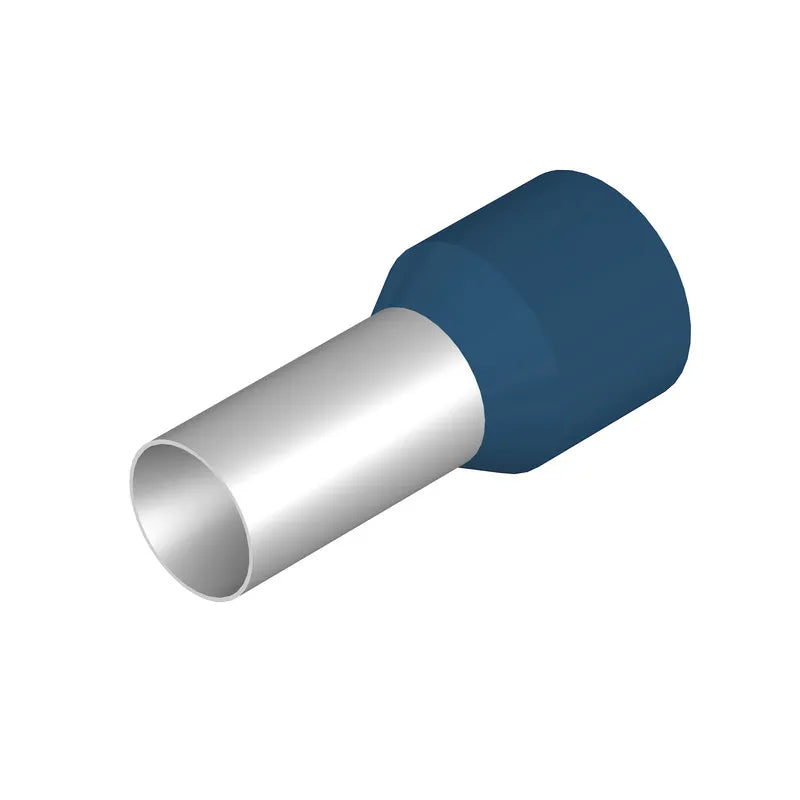 H50,0/36D BL Terminal tipo ferrul aislado 36L 50mm² 1AWG DIN Azul 50PZ