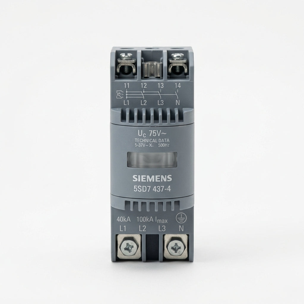 Siemens 5SD7 437-4 relé de sobrecarga