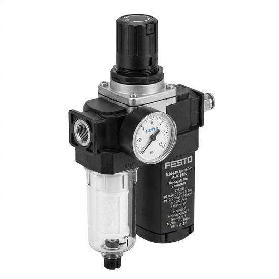 FESTO MS4-LFR-1/4-D6-C-P-M-AG-BAR-B