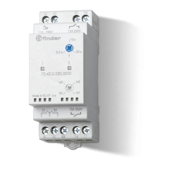 Relé especifico de alternancia de carga 110-240VAC/DC 2NA 12A 250V