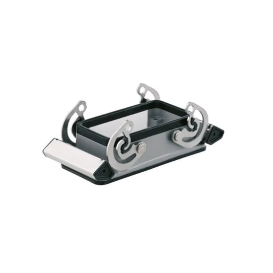 HDC 10B ABU Base abierta para insertos de 10P 2Ganchos Grupo 4 IP65