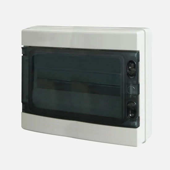 Caja de dist. p/sobreponer 12M 260HX300mmWX140mmD Plastico ABS IP65
