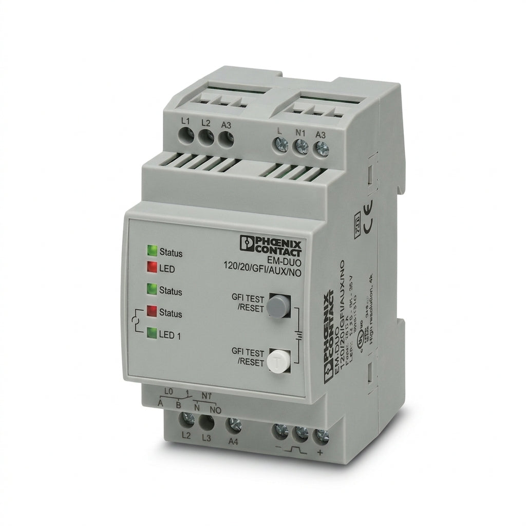 PHOENIX CONTACT EM-DUO 120/20/GFI/AUX/NO