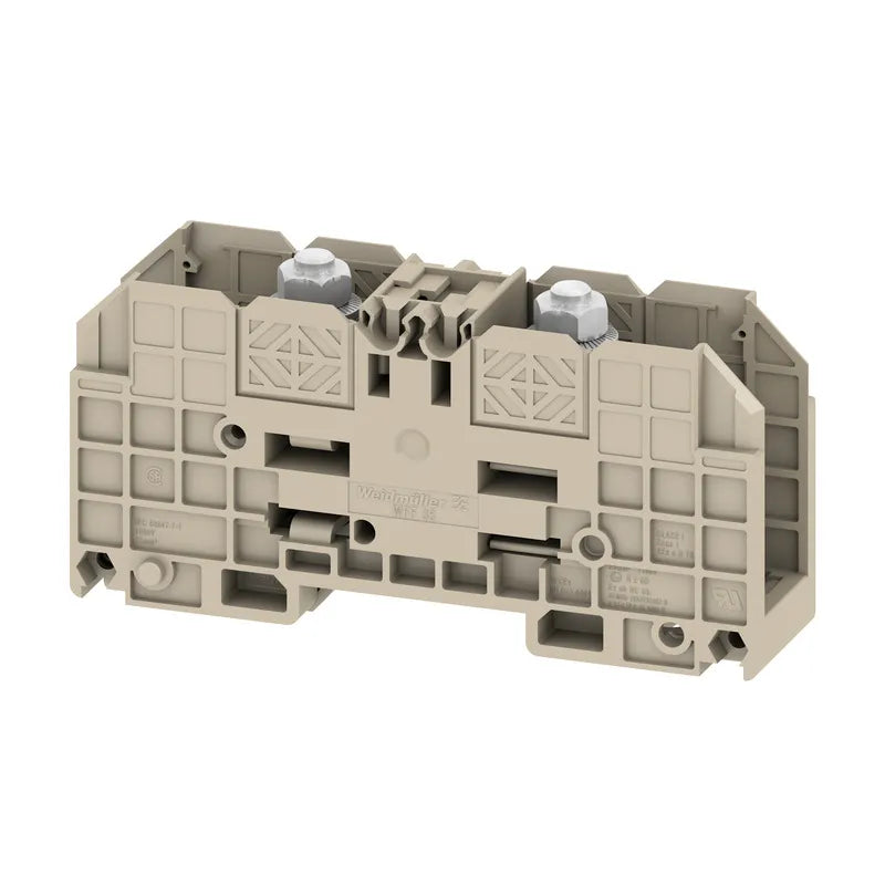 WFF 35 Clema de espárrago M6 35mm² 14-2AWG 125A 1000VCA Beige