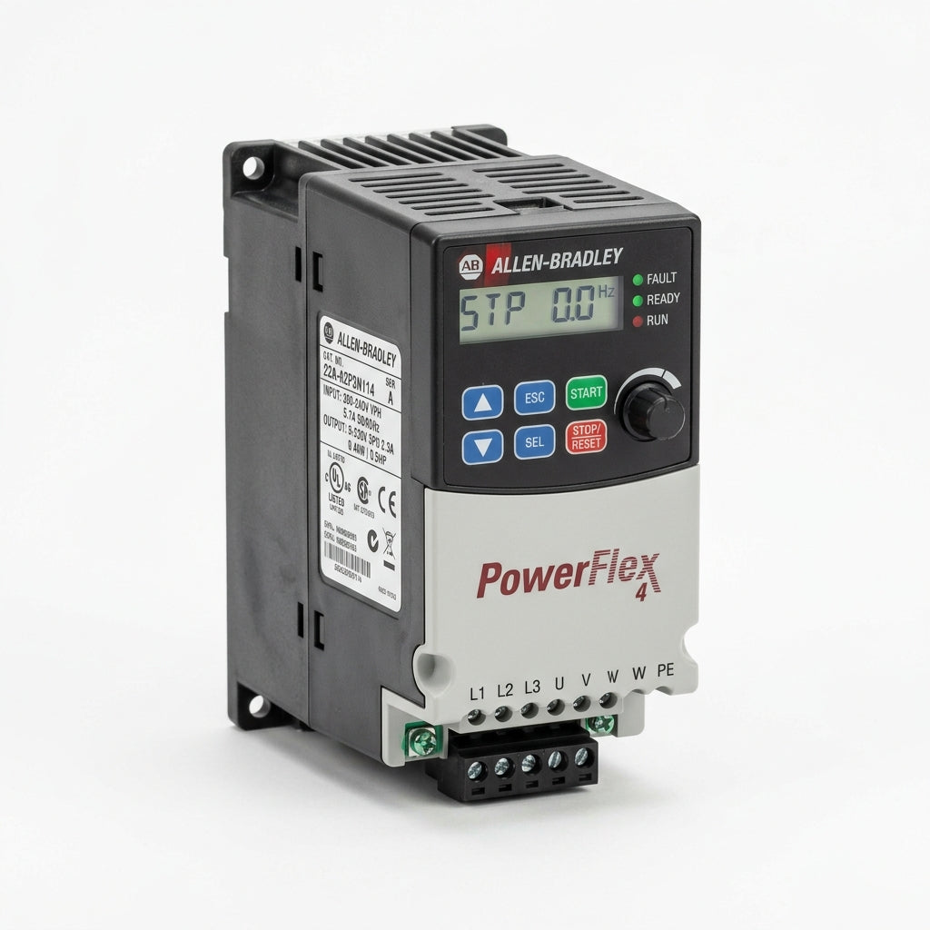 ALLEN BRADLEY 22A-A2P3N114 VARIADOR DE FRECUENCIA CON DETALLE